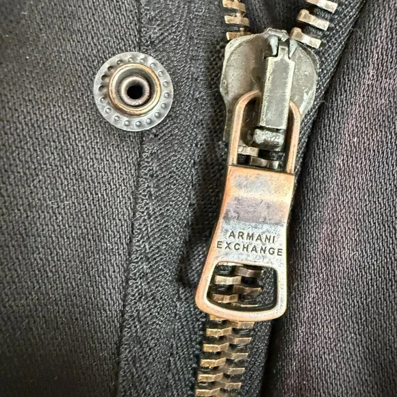 Armani Exchange Archive Military Coat Jacket Men Medium Moto Biker